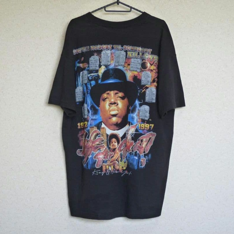 1963　ノートリアスビッグ　Tシャツ　黒　XL