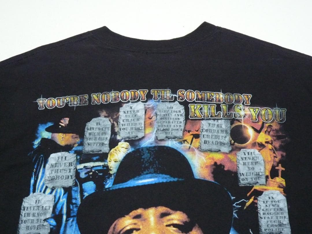 1963　ノートリアスビッグ　Tシャツ　黒　XL