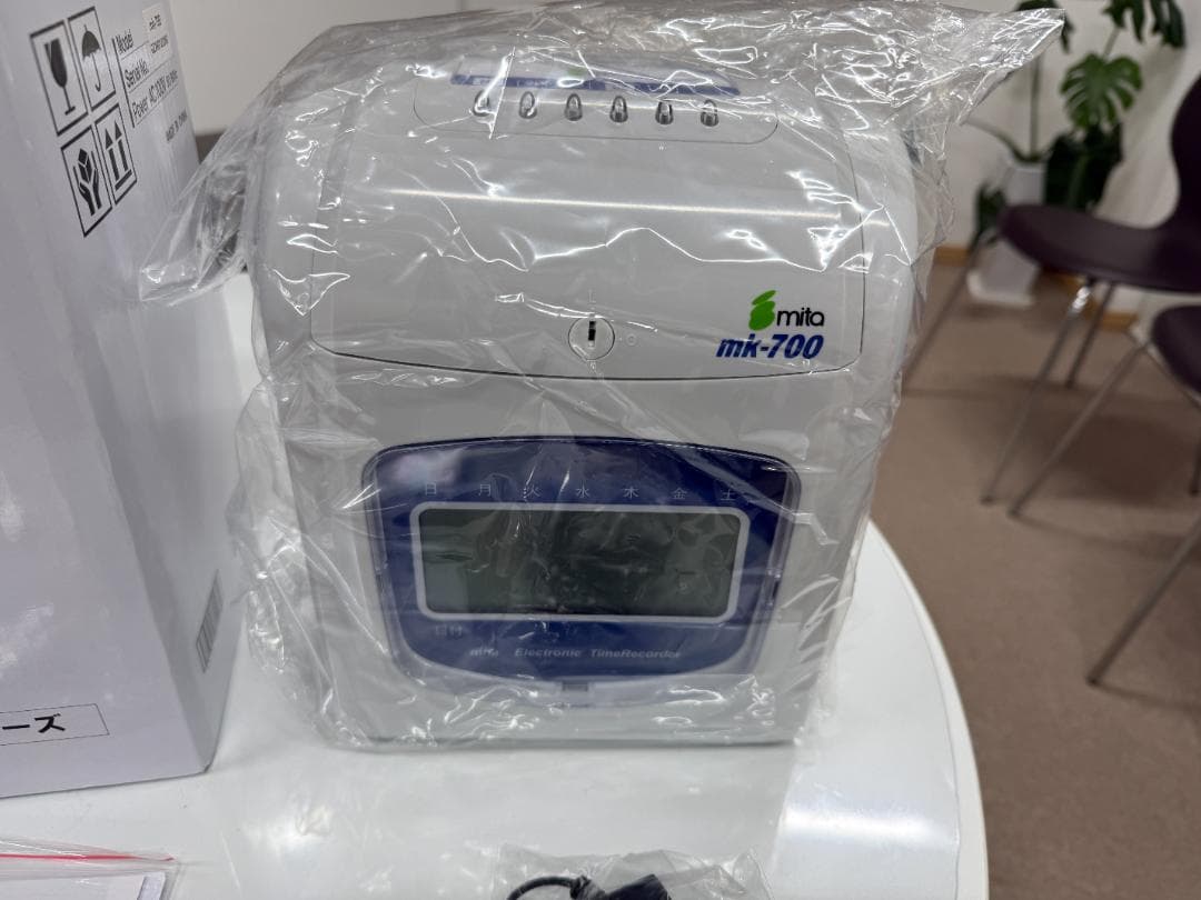 【美品・ほぼ未使用品】mita 電子タイムレコーダー mk-700
