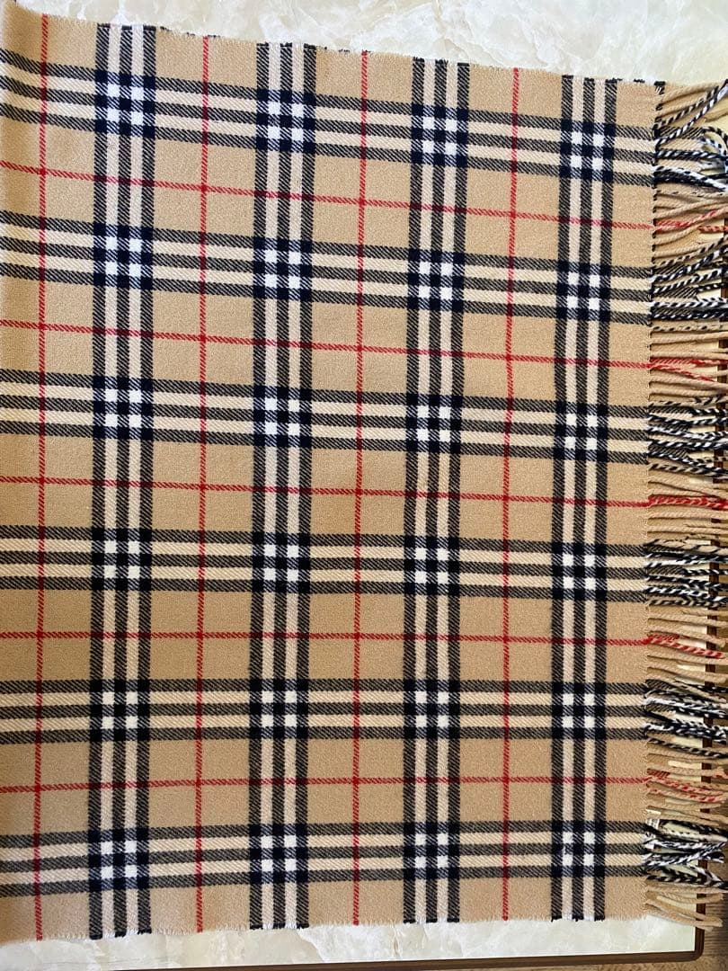 Burberry バーバリー　膝掛け　大判ストール