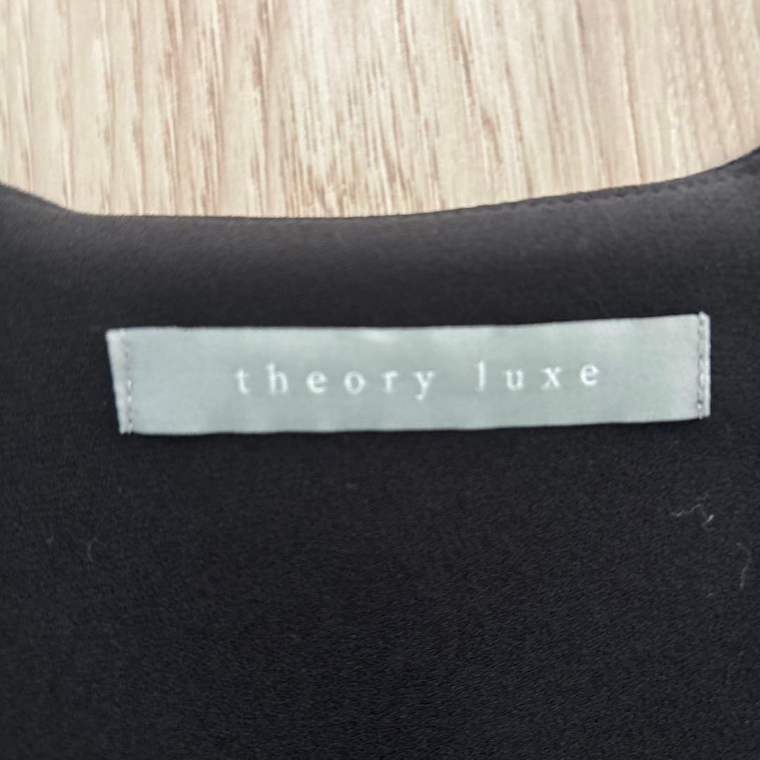 Theory luxe セオリーリュクス 春コート 黒 36