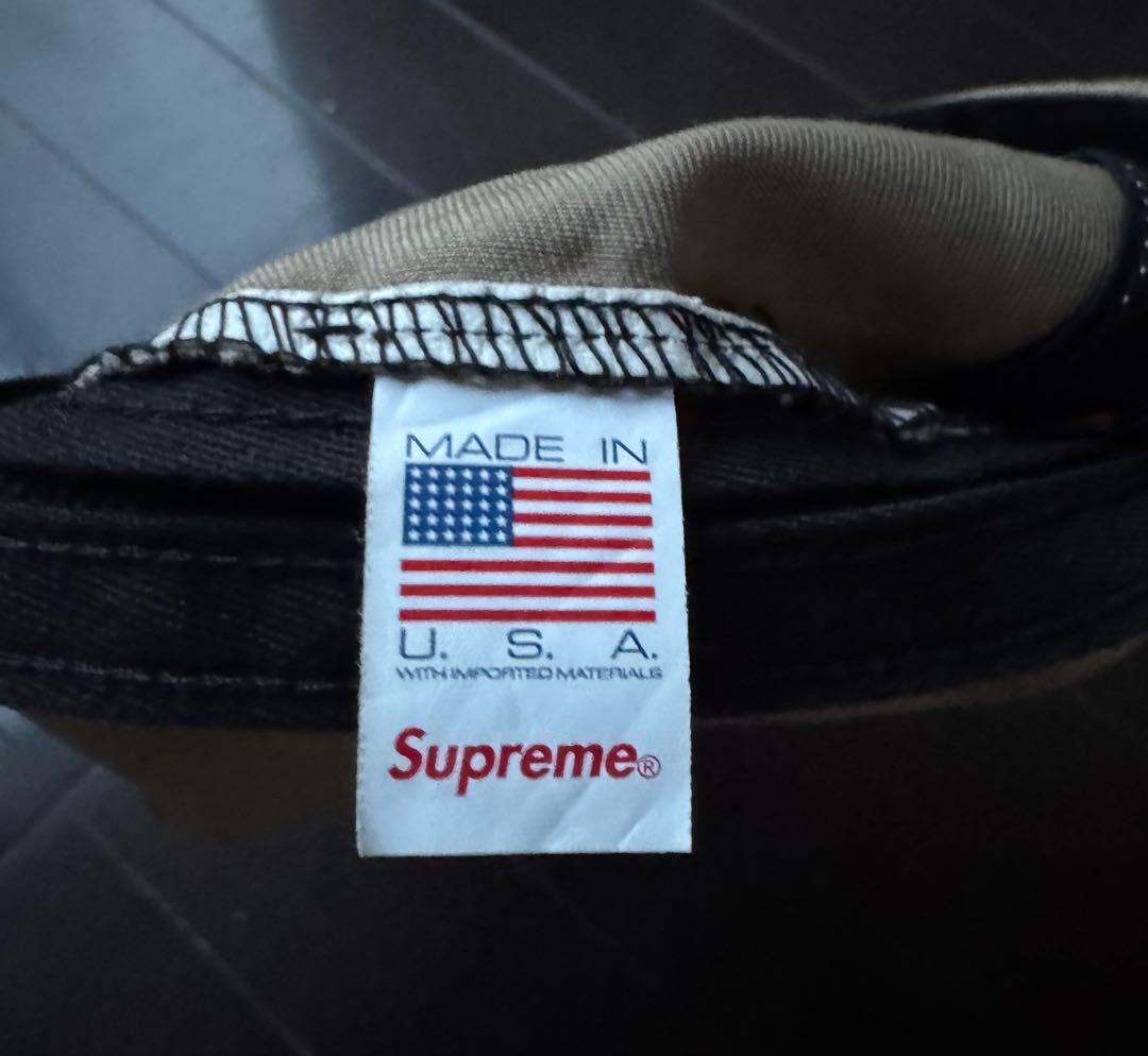 帽子 SUPREME Washed Chino Twill Camp Cap Tan