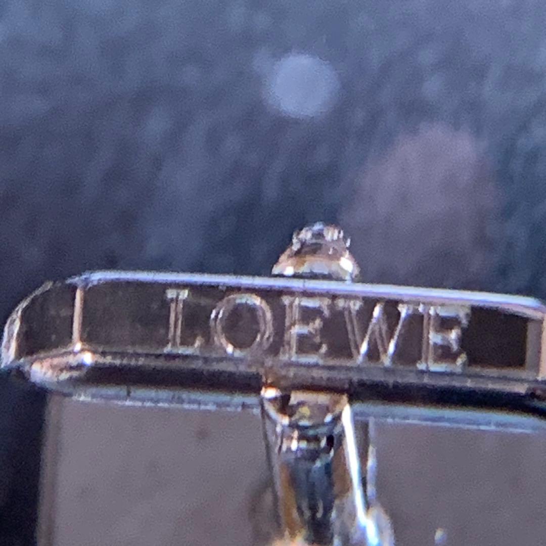 とみとみ様 レア　ロエベ　LOEWE　銀製品　シルバー925刻印　カフリンクス・