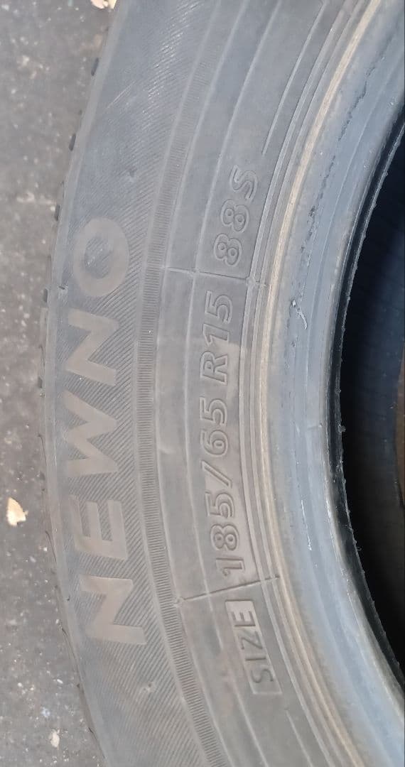 185/65R15 NEWNO2024年製 6.5㎜ 2本
