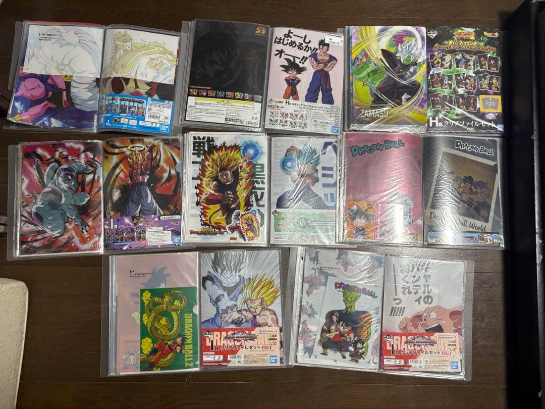 ドラゴンボール 一番くじ クリアファイル まとめ売り 約160枚
