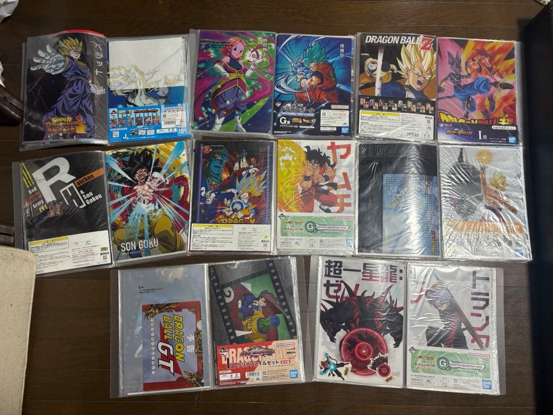 ドラゴンボール 一番くじ クリアファイル まとめ売り 約160枚
