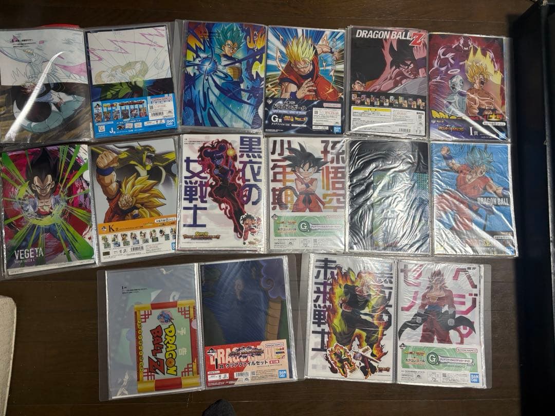 ドラゴンボール 一番くじ クリアファイル まとめ売り 約160枚
