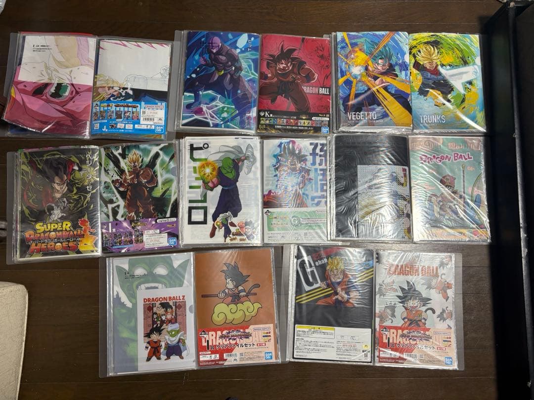 ドラゴンボール 一番くじ クリアファイル まとめ売り 約160枚