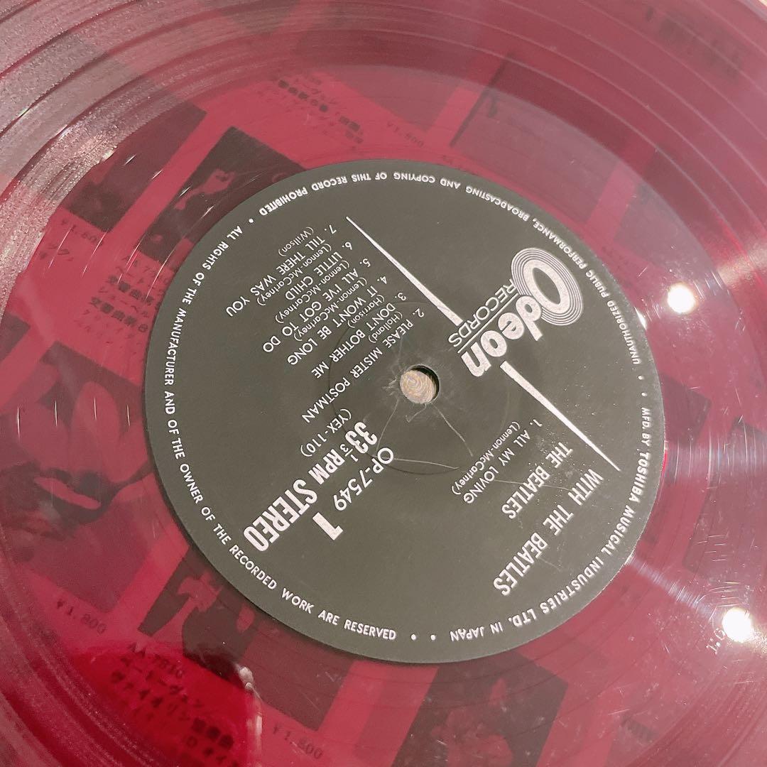 これがビートルズ　赤盤　レコード