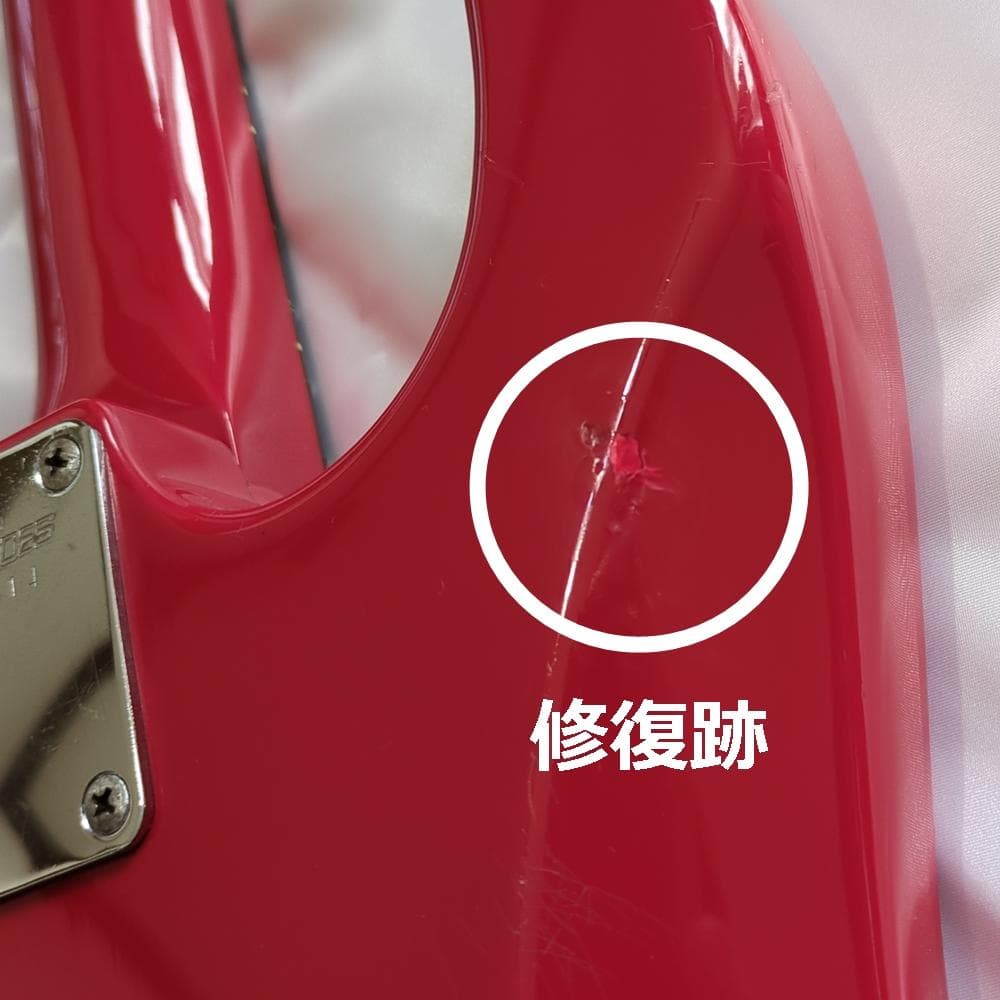 FERNANDES THE FUNCTION エレキギター レッド