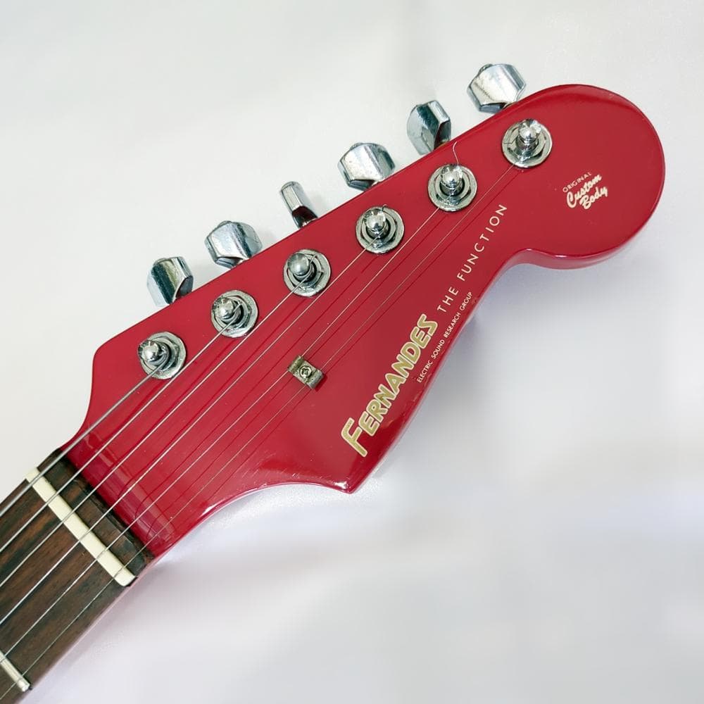 FERNANDES THE FUNCTION エレキギター レッド