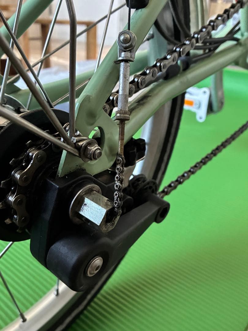 BROMPTON M6L セージグリーン 6速※TOPEAKの空気入れ付属