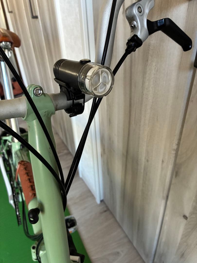 BROMPTON M6L セージグリーン 6速※TOPEAKの空気入れ付属
