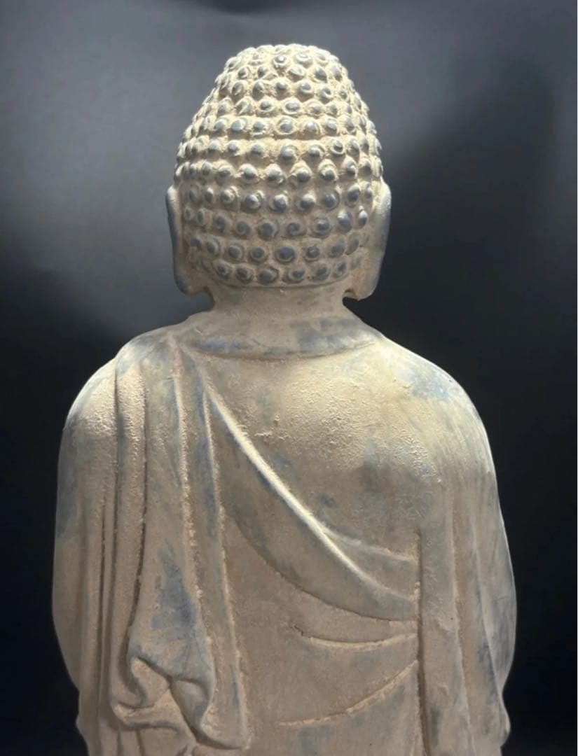 R*D様 (期間セール)仏教　石仏 如来 細工彫刻 縁起物 お釈迦様 釈迦如来