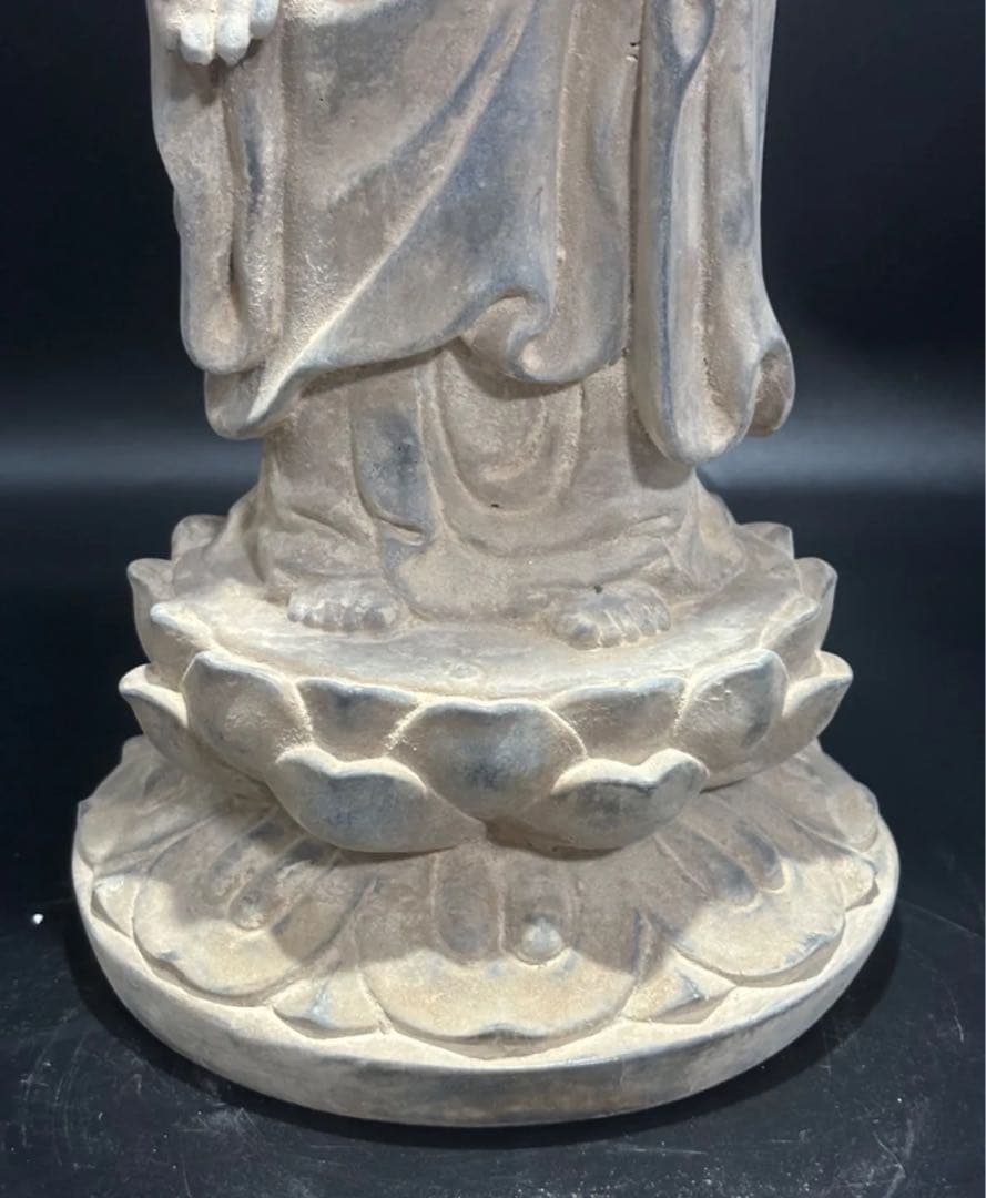 R*D様 (期間セール)仏教　石仏 如来 細工彫刻 縁起物 お釈迦様 釈迦如来