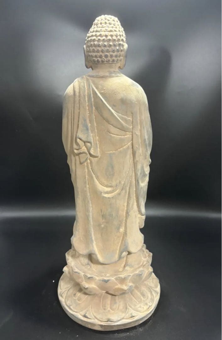 R*D様 (期間セール)仏教　石仏 如来 細工彫刻 縁起物 お釈迦様 釈迦如来
