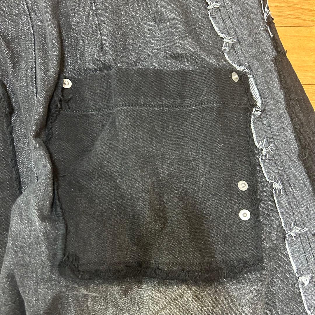 新品✨Knuth Marf twobuckles patchwork denim
