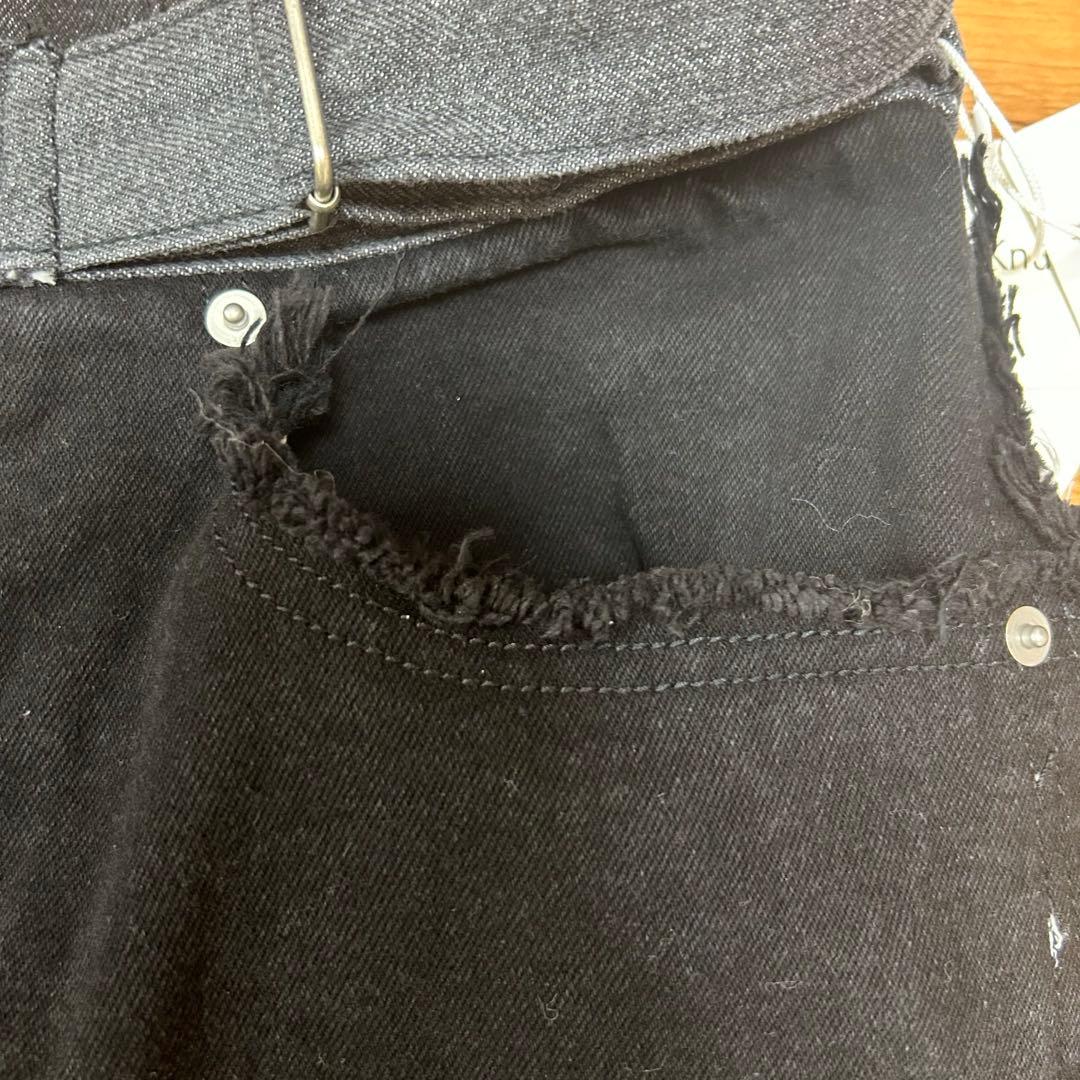 新品✨Knuth Marf twobuckles patchwork denim