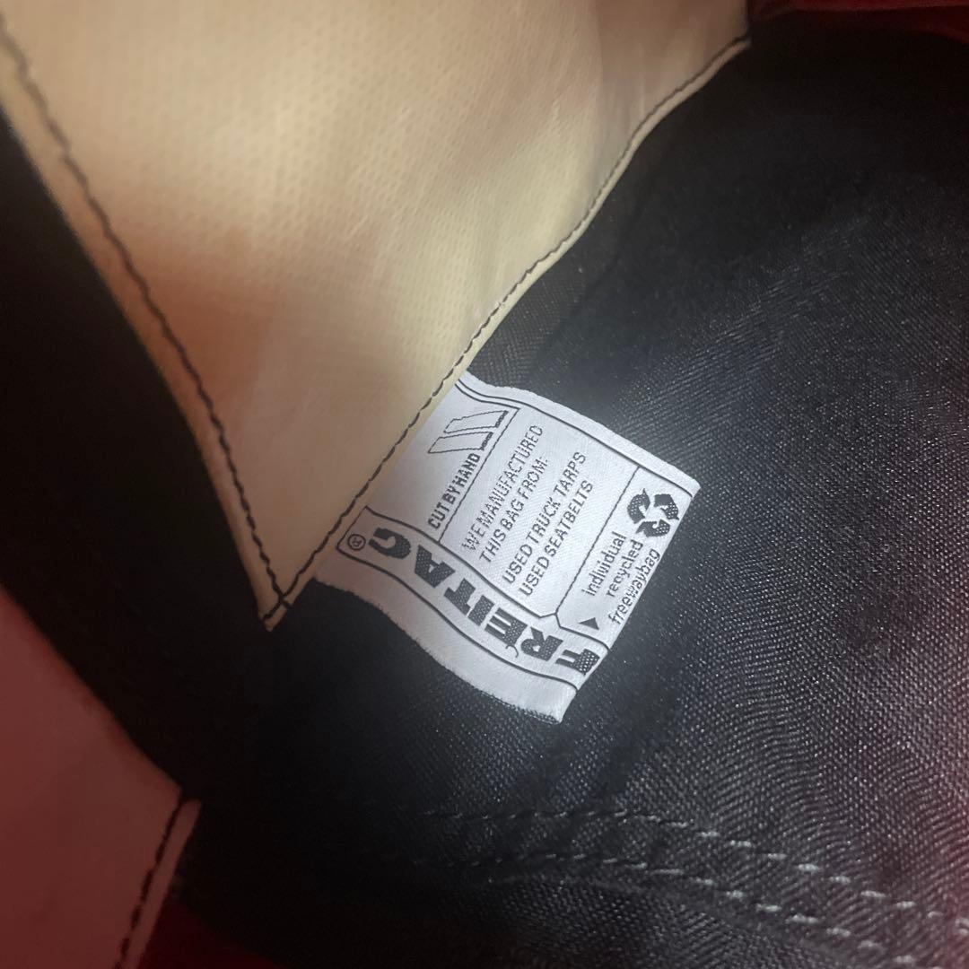 【美品】FREITAG F45 LOIS 2WAY BAG 赤単色 フライターグ