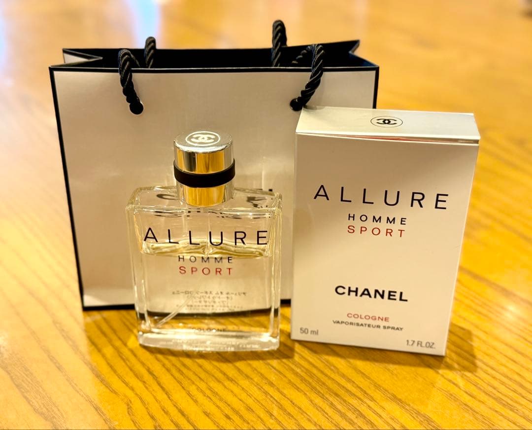 【CHANEL】 ALLURE HOMMEスポーツコローニュ（50ml）