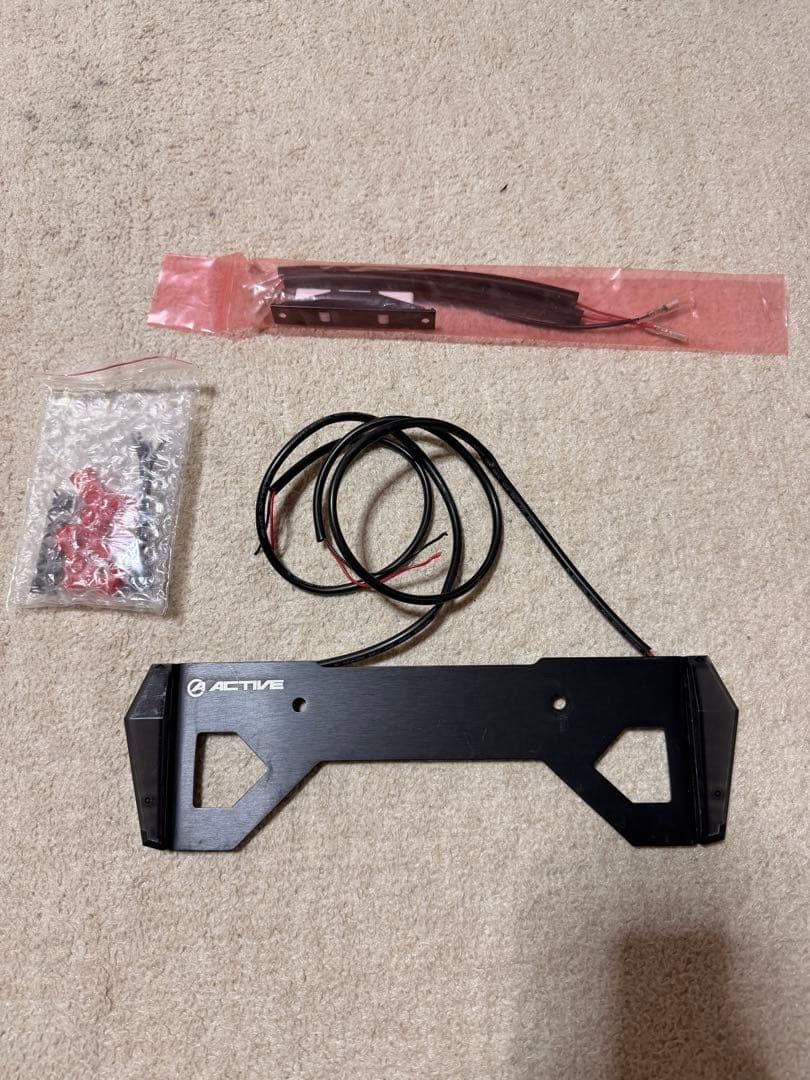 ACTIVE LEDナンバーサイドウインカー コンパクトスモークレンズ