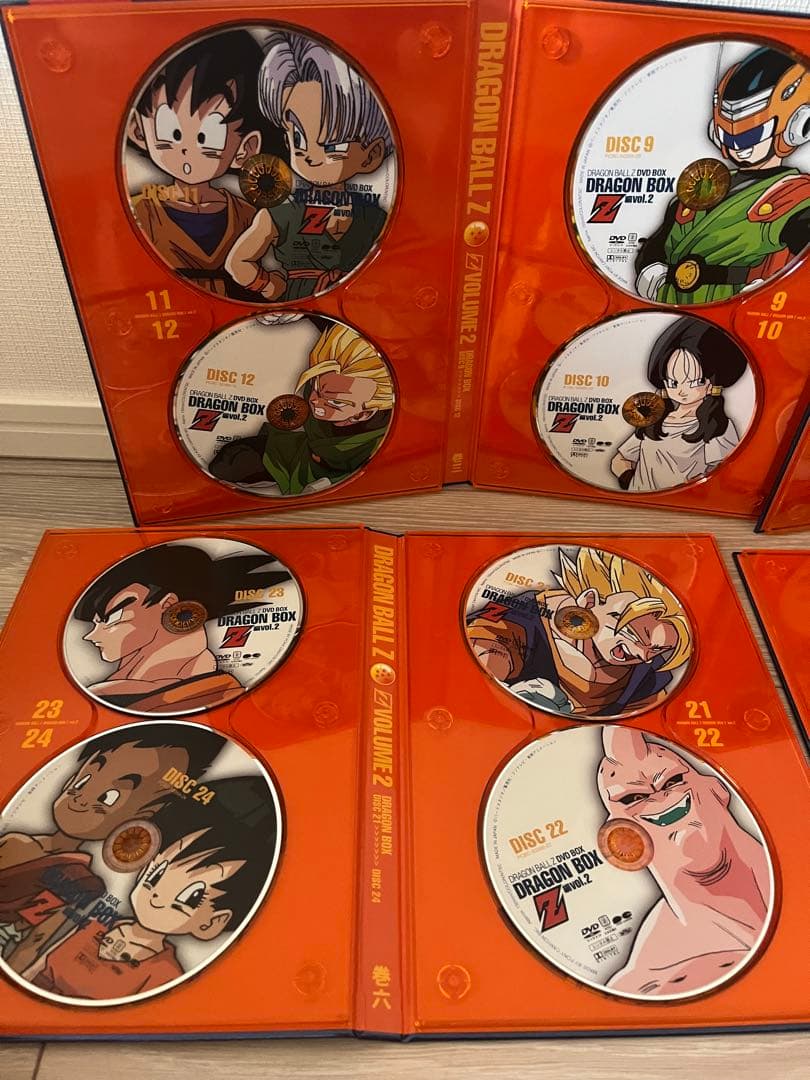 ドラゴンボールz DVD BOX1と2のセット
