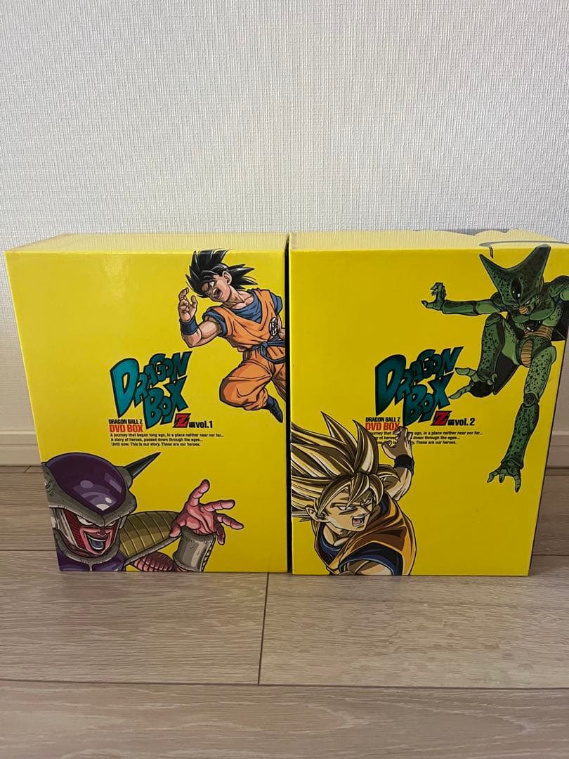 ドラゴンボールz DVD BOX1と2のセット