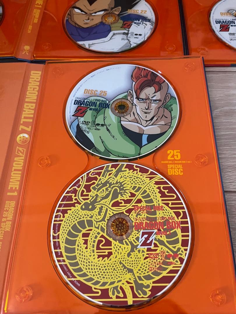 ドラゴンボールz DVD BOX1と2のセット