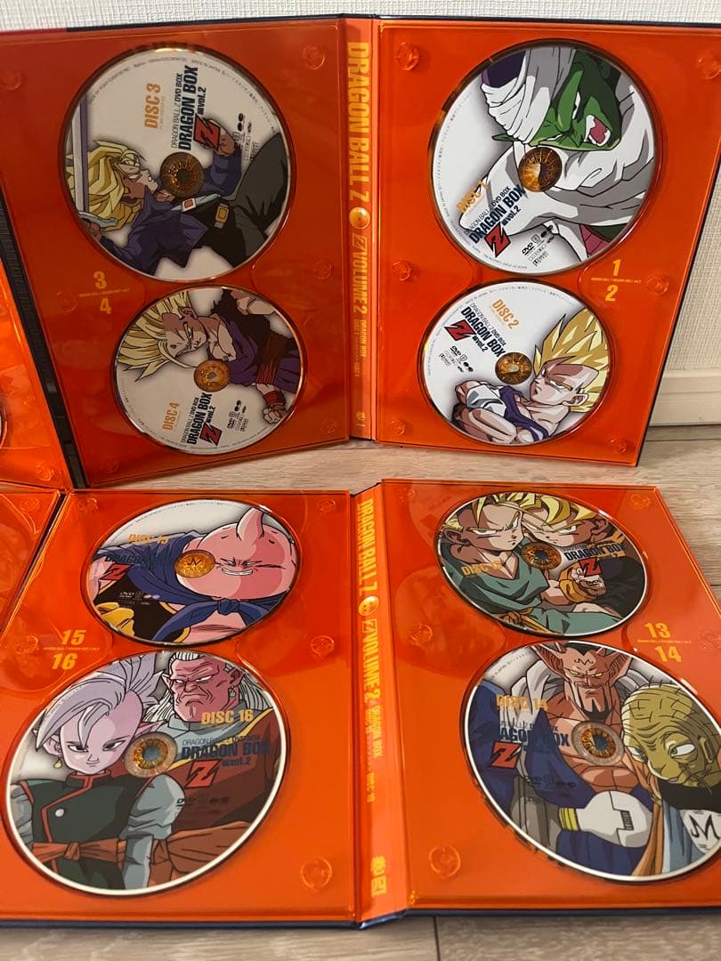 ドラゴンボールz DVD BOX1と2のセット