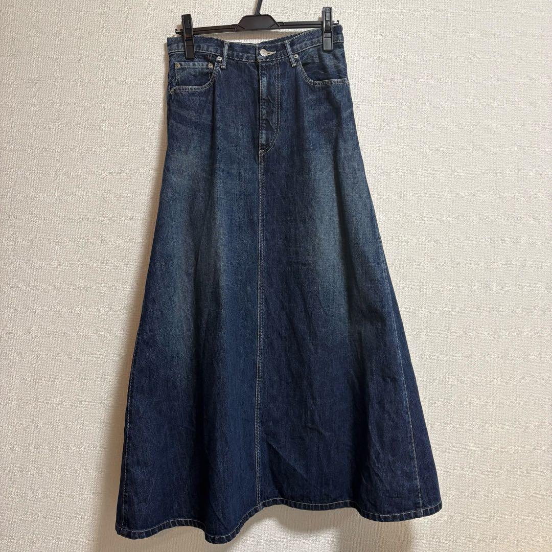 【美品】Graphpaper Selvage Denim Skirt サイズ0