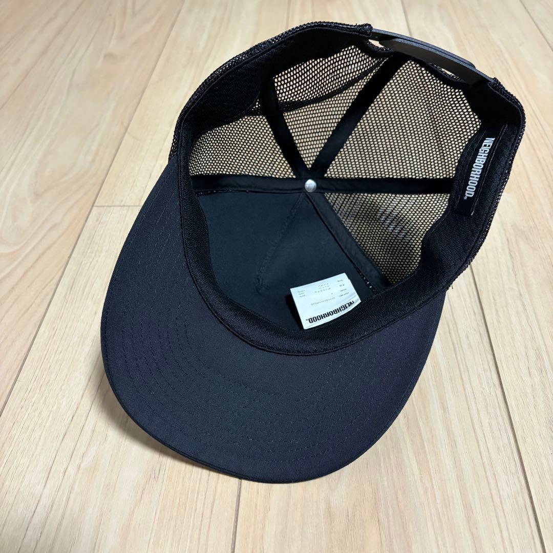 L*N様 NEIGHBORHOOD LOGO PRINT MESH CAP BL