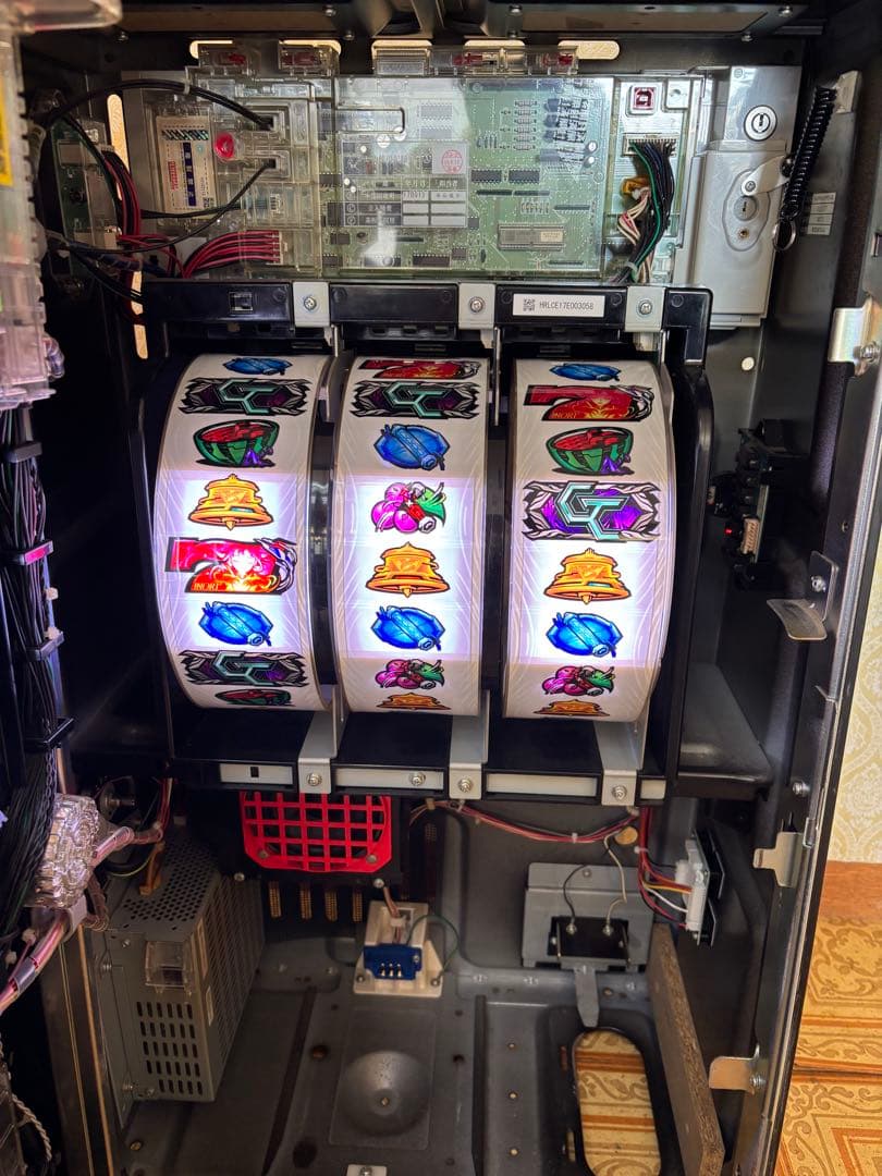 パチスロ実機 エレコ SLOT 初代 ギルティクラウン 不要機 100V