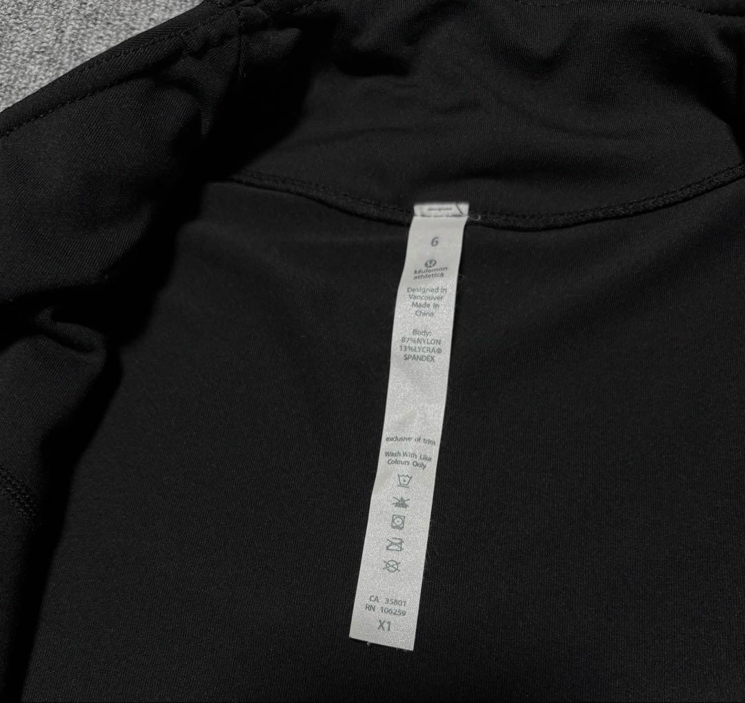 ルルレモンlululemonストレッチ　トップス　ジャケット　ブルゾン　ヨガ