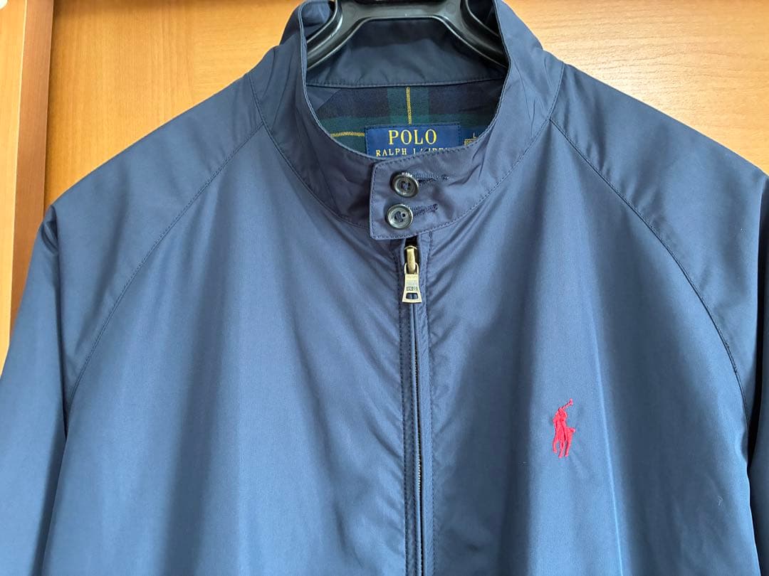 T*U様 Polo Ralph Lauren 紺　ハリントンジャケット　L ★G