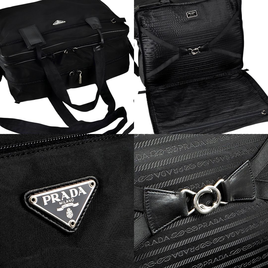 美品 プラダ PRADA ブリーフケース ビジネスバッグ トラベルバッグ