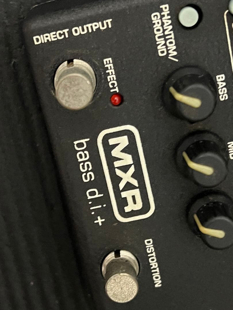 ジャンク　MXR bass d.i.+ ベース用DIペダル
