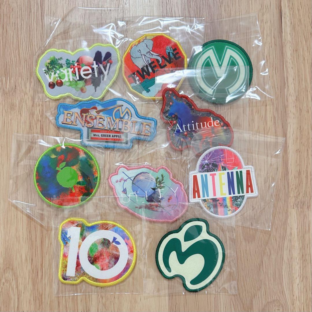 ミセス ゲームシャツ ワッペン10種付き