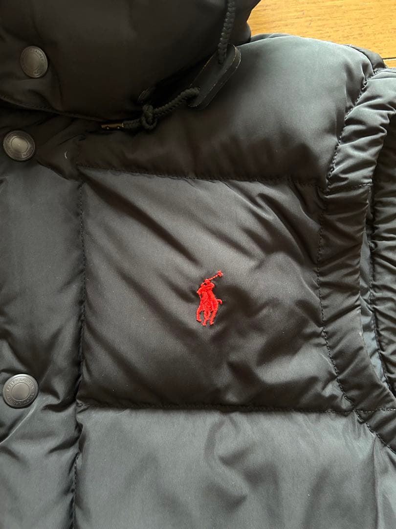 POLO RALPH LAUREN 取り外しフード付きダウンベスト〈Sサイズ〉