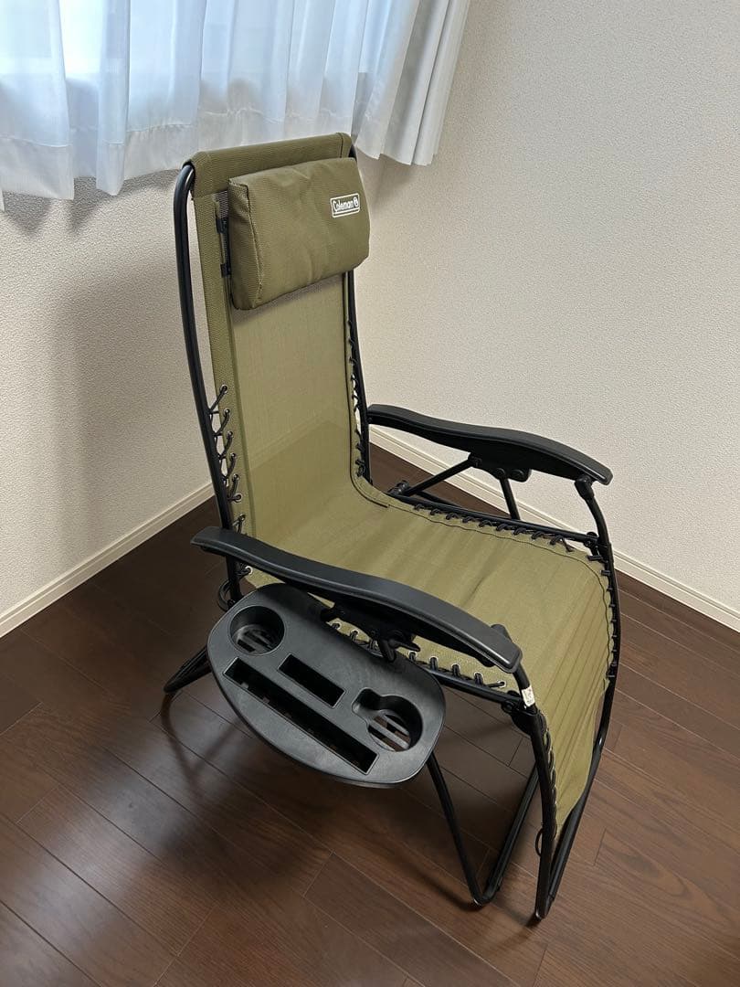 期間限定価格 限定カラー　コールマン　インフィニティチェア カップホルダー付き