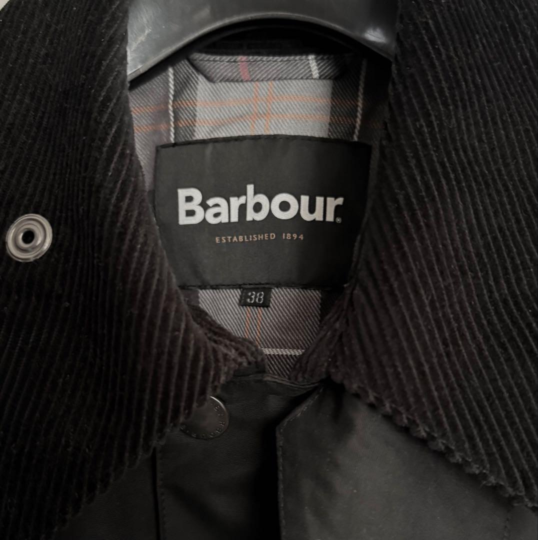 Barbour 別注 BORROWDALE ブラック 38