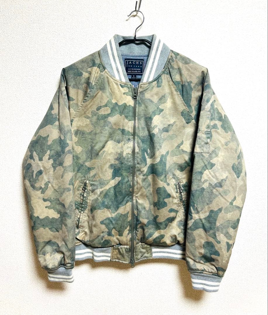 【JACHS NEW YORK】カモフラージュMA-1ジャケット