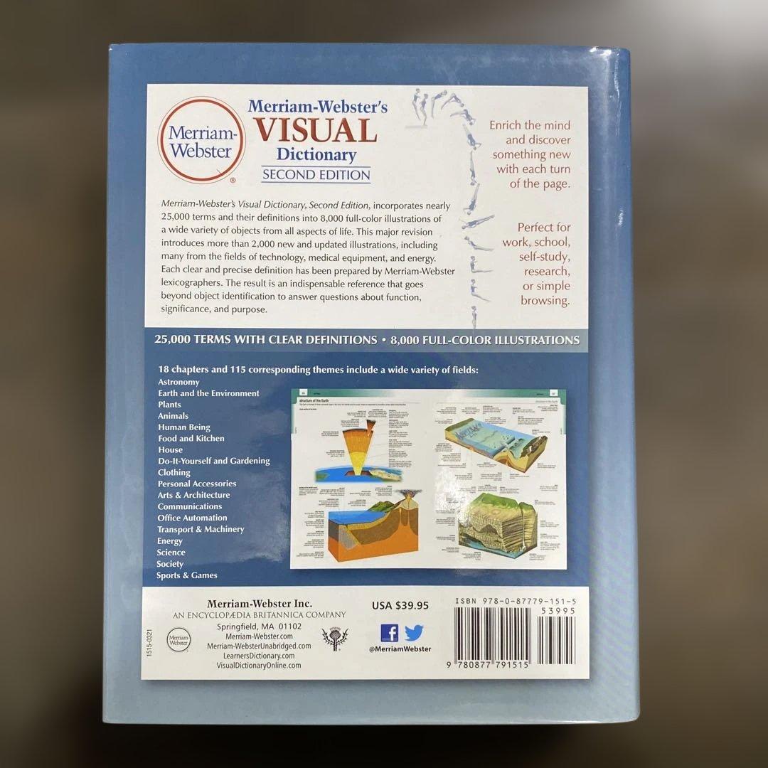 Merriam-Webster's Visual Dictionary 英語絵本