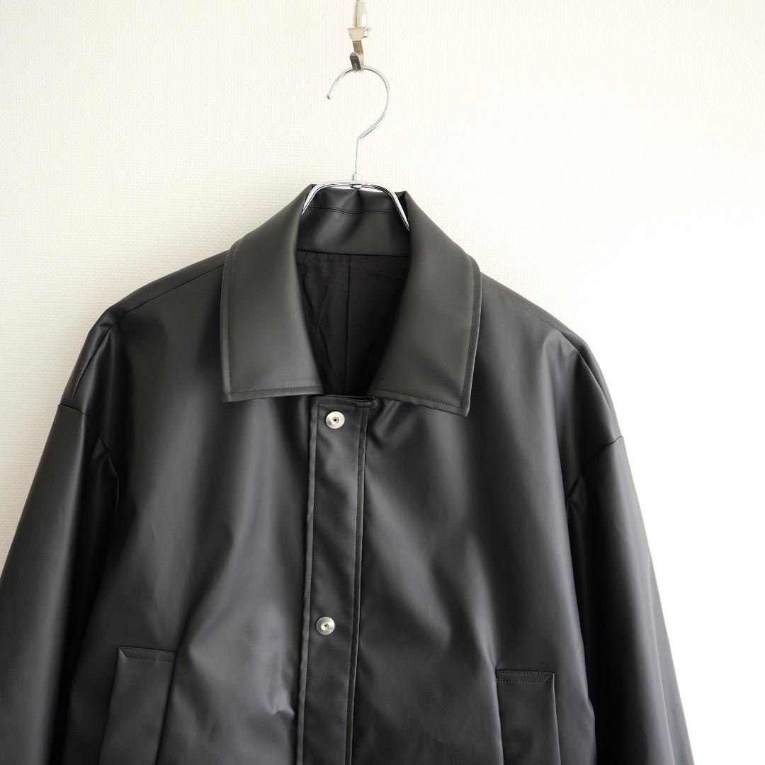 完売品 stein 24SS コーテッド トラッカージャケット ブラック S