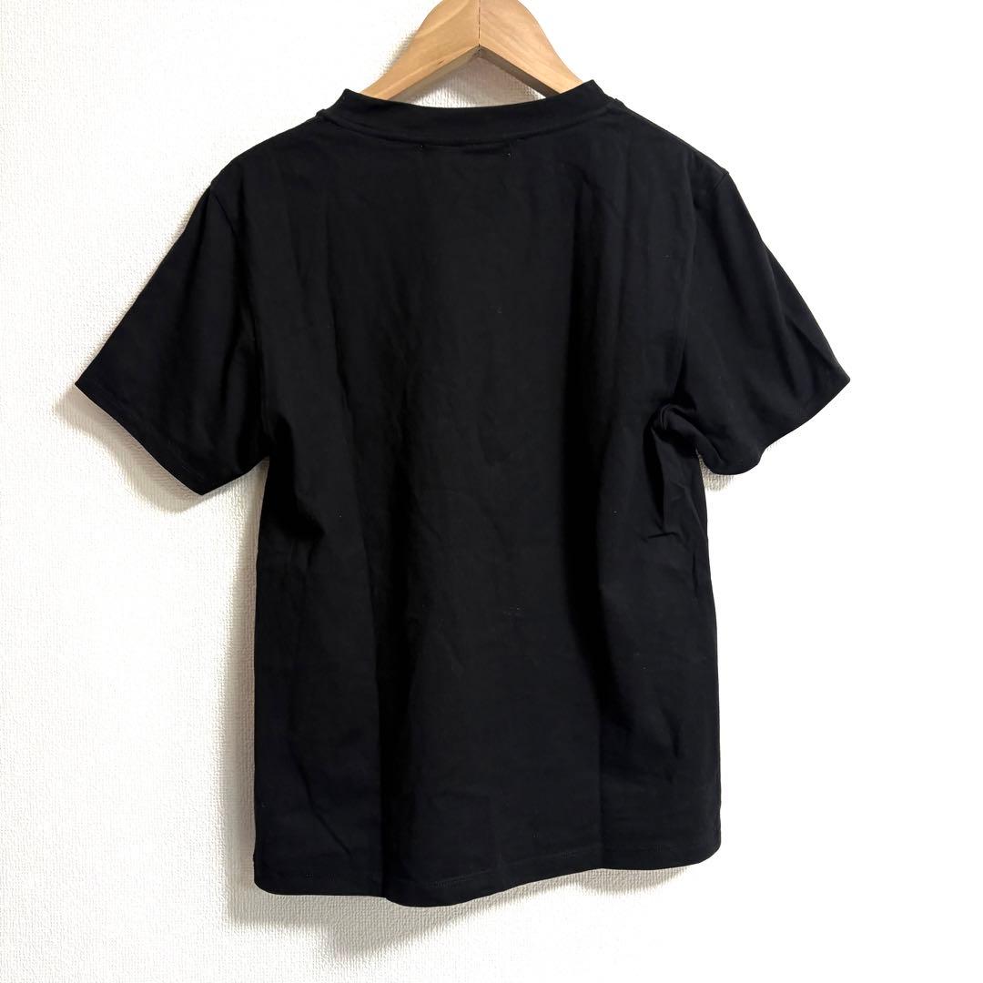 sheller シェリエ✨she Tシャツ　Tシャツ　ロゴ　トップス　ブラック