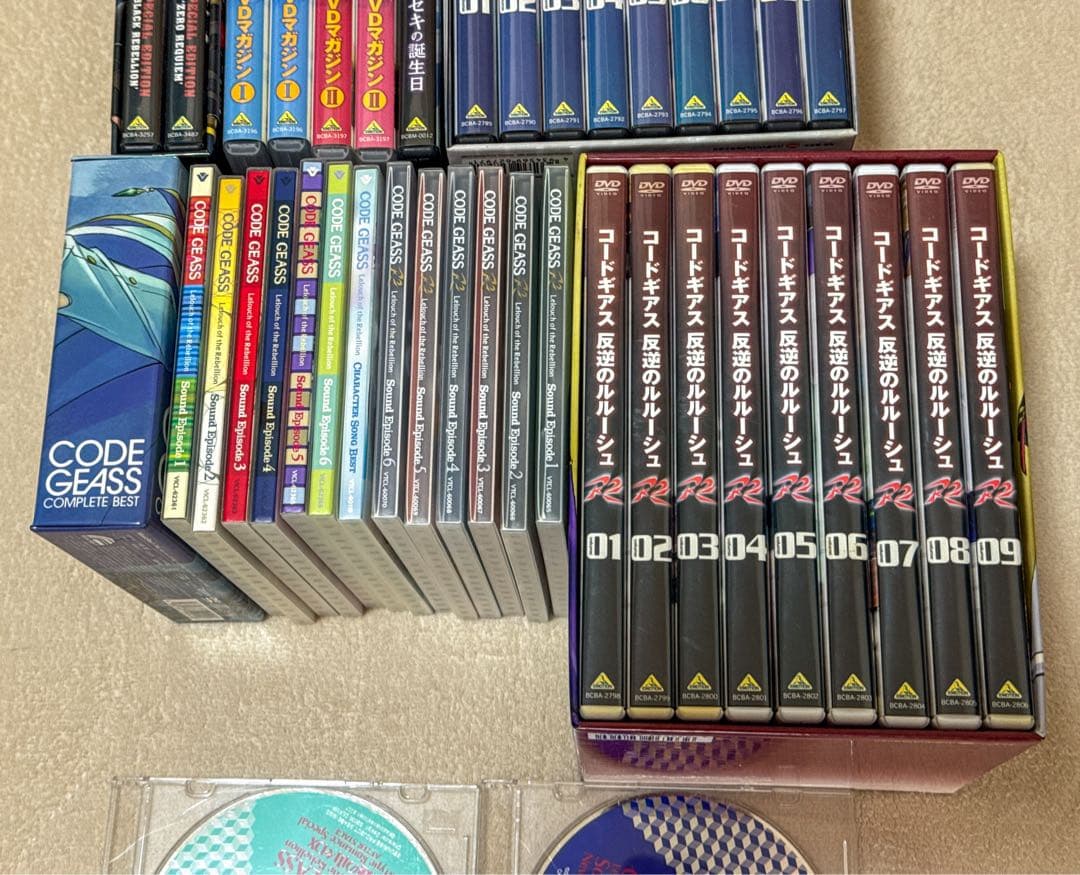 コードギアス DVD 1期2期 CD等多数