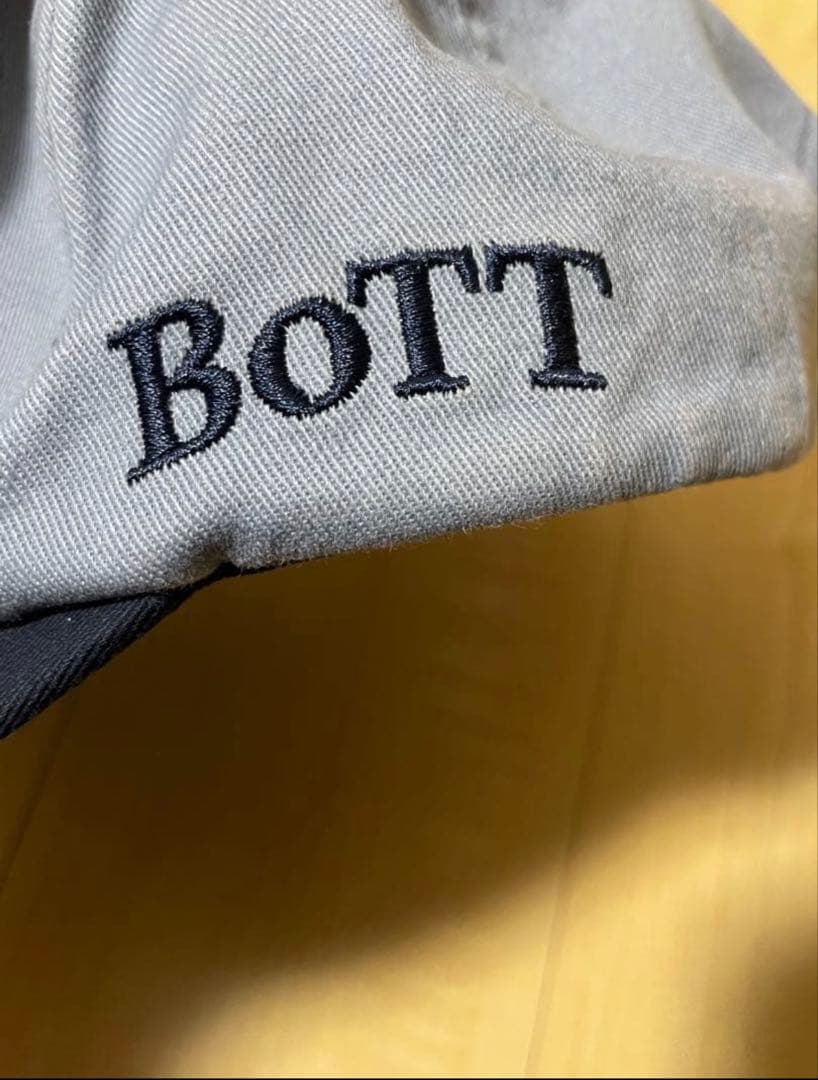 BOTT 刺繍キャップ ブルー
