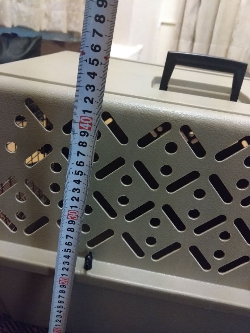 激安！かなり美品。ペットメイト KENNEL CAB ベージュ ケージ。