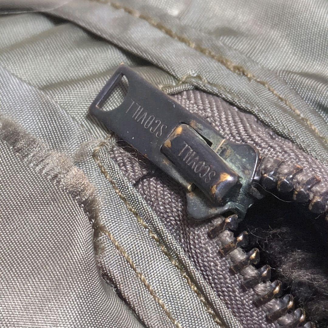 希少✨SPIEWAK n-2b 茶リブ USA製 XL SCOVILL 短丈