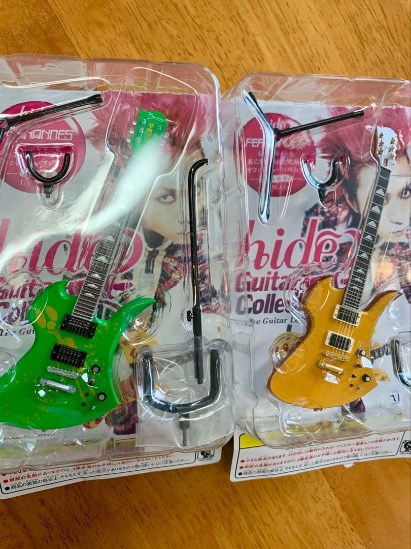 【全て新品未使用】hide 1/8ギターコレクション　その他まとめ売り