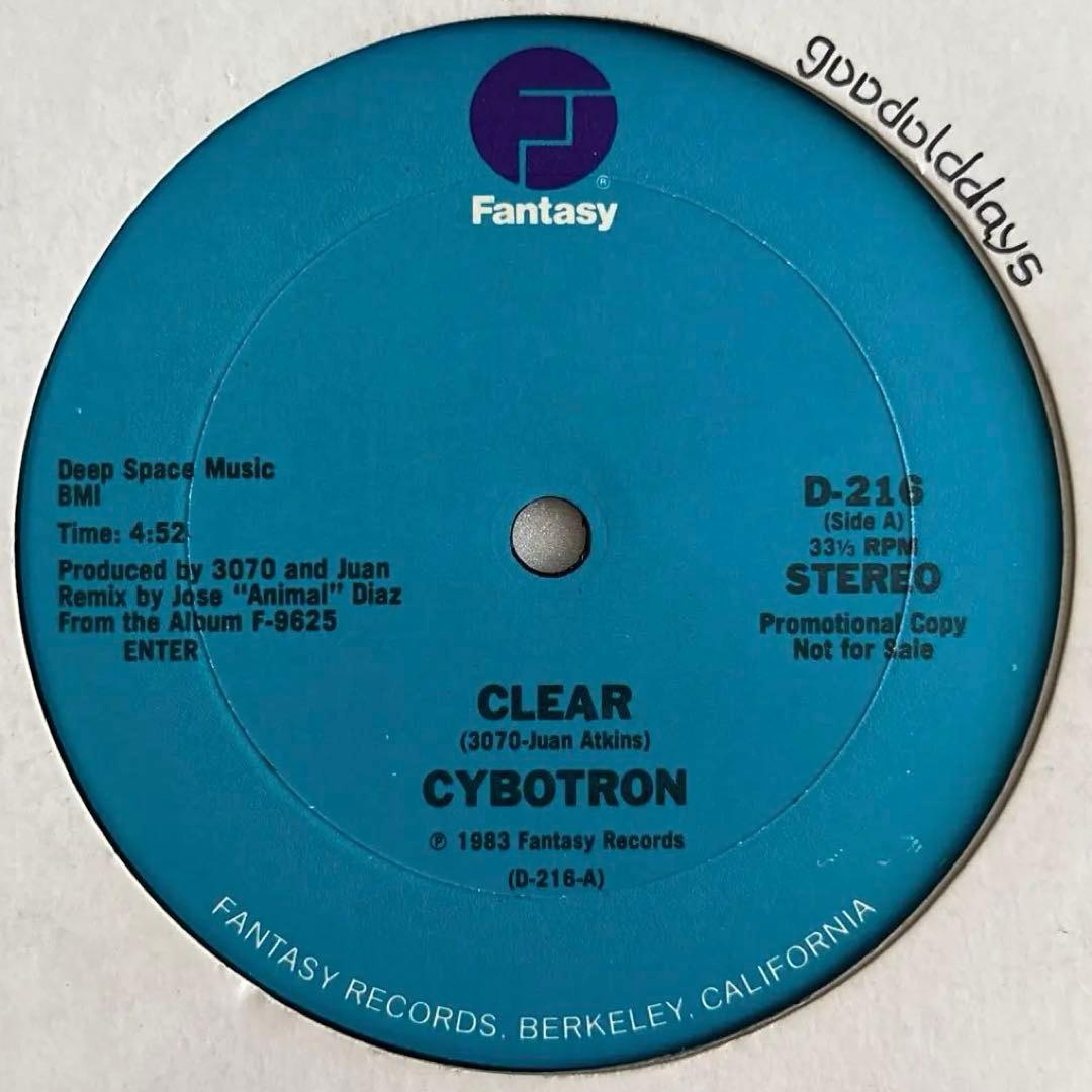 洋楽 Cybotron - Clear